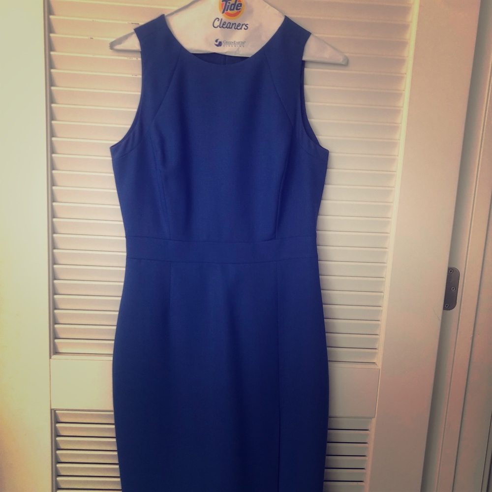J Crew cocktail dress with side slit